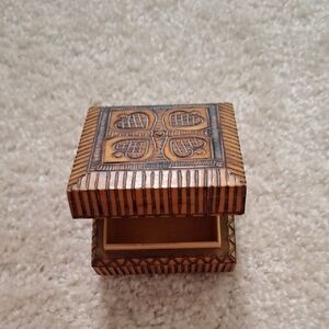 Handcrafted Wooden Jewelry Box